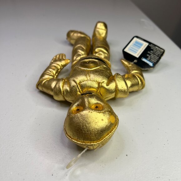 Vintage 1997 Star Wars Buddies C-3PO Plush Toy By Kenner 10 Inches Gold - Picture 11 of 14
